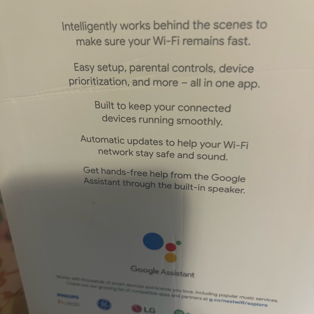 Google NEST‎ WIFI ROUTER AND POINT SYSTEM IN THE COLOR SNOW - Picture 6 of 6